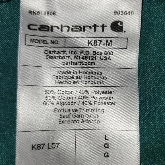 Carhartt Loose Fit tee size large - Picture 5 of 5